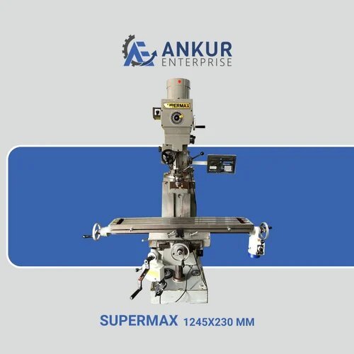 Supermax Used Turret Milling Machine