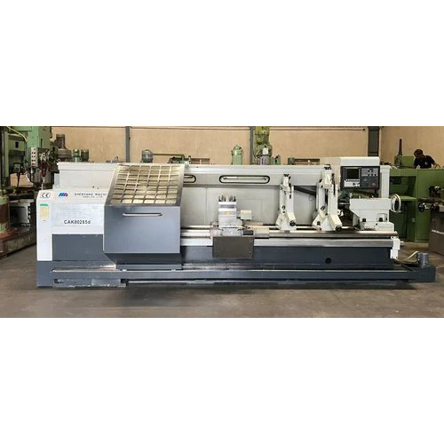 Cnc Lathe Shenyang 2850X800 Mm Fanuc Oi Mate-Td Control - Color: White And Black