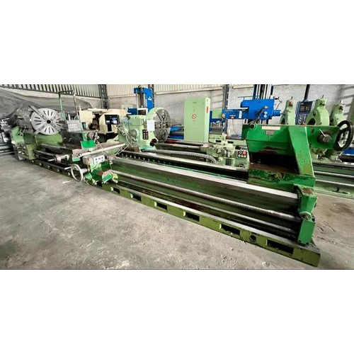 San Shing Taiwan Used Lathe Machine 50001180 Mm - Color: Green