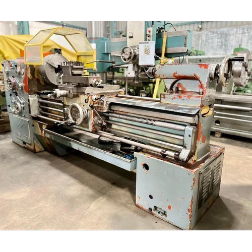 Used Lathe Machine 1500500 Mm - Color: Grey