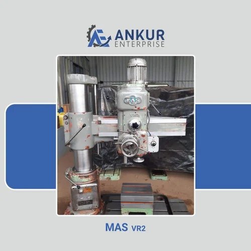 Mas Vr 2 Used Radial Drill Machine - Color: Grey