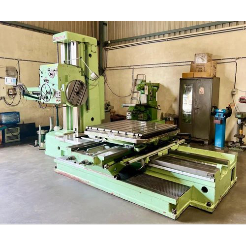 Used Horizontal Boring Machine Tos W100A - Color: Green