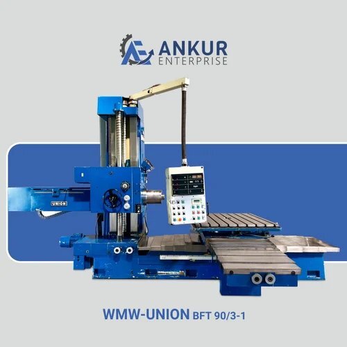 Wmw Union Bft 90 3 - 1 Horizontal Boring Machine - Color: Blue