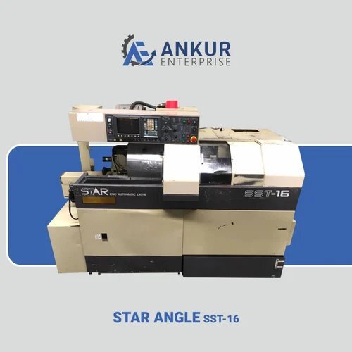 Star Sst-16 Cnc Sliding Head Machine - Material: Stainless Steel