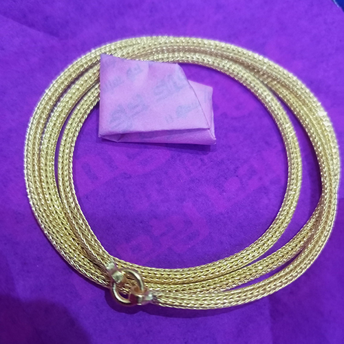 Pure Gold Chain - High-quality Gold Customized Size | Elegant Invisible Setting Perfect For Parties And Weddings Women's Gift Option