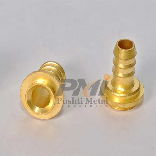 Plumbing Pipe Brass Nipple - Color: Golden