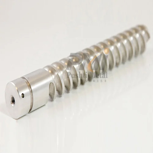 Aluminum Threaded Screw - Color: Silver