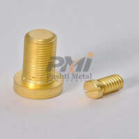 Brass Security Screws - High-quality Brass , Golden Color With Polished Finish, Ideal For Indoor & Outdoor Hardware Fitting