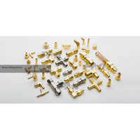 Brass Fitting Series - Brass Material, 20-100 Mm Sizes, Golden Color, Polished Finish | Durable Hardware Fittings For Secure Connections