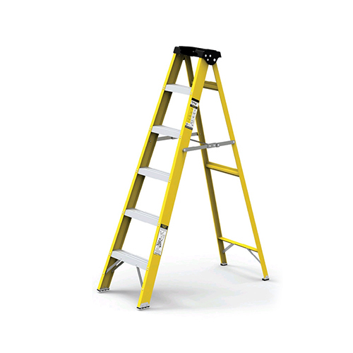 Fiberglass Range A Type Single Side Ladder