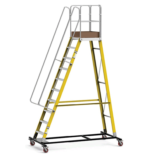 150kg Fiberglass Range Warehouse Ladder