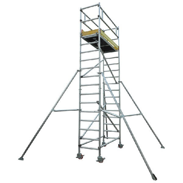 Aluminum Scaffolding Ladder - Feature: Durable & Strong