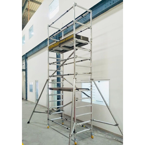 Silver Aluminum Cantilever Scaffolding System