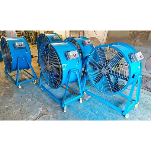 Industrial Mancooler Fan India - Color: Blue