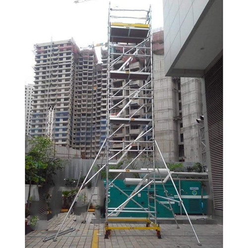 Aluminium मोबाइल Scaffolding Tower Ladder