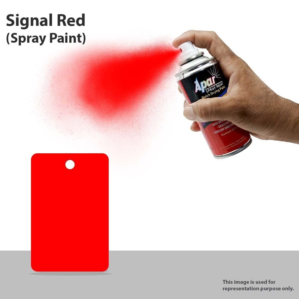 Apar Spray Paint - 225 Ml | High Quality Acrylic Resin Fast-drying Long Lasting Corrosion Resistant Excellent Coverage Smooth Gloss Finish