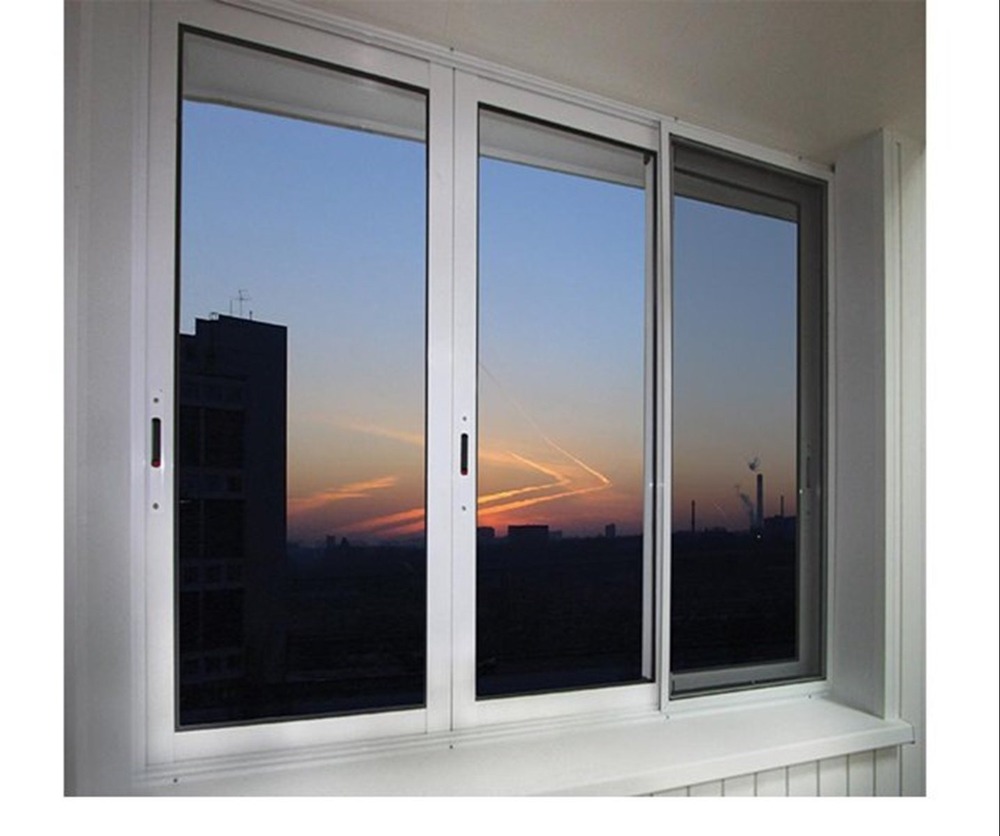 Upvc Sliding Window - Plastic Material | White Color, Industrial And Commercial Application, Smooth Sideward Movement
