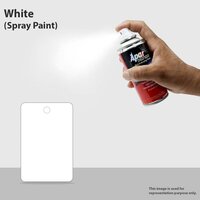 Apar Spray Paint Can WHITE-225 ml, For Bike, Cars, Furnitures, art and craft  Paint work