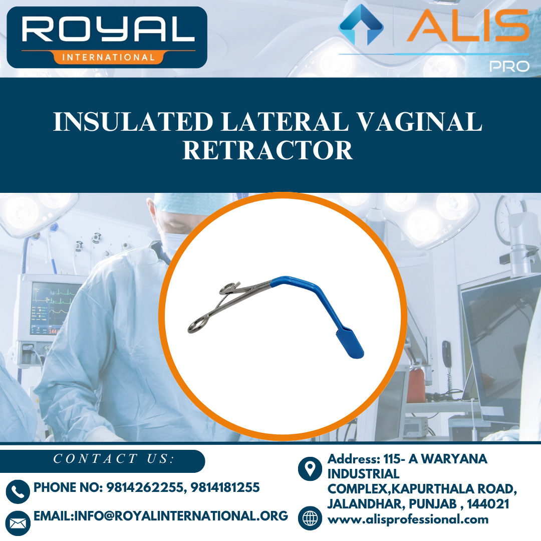 Insulated Lateral Vaginal Retractor - Operating Type: Manual