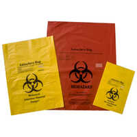 Multi Colour Autoclave Bags - Color: Red & Yellow