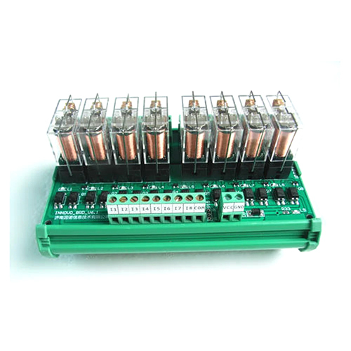 4 Channel Relay Card - Color: Green