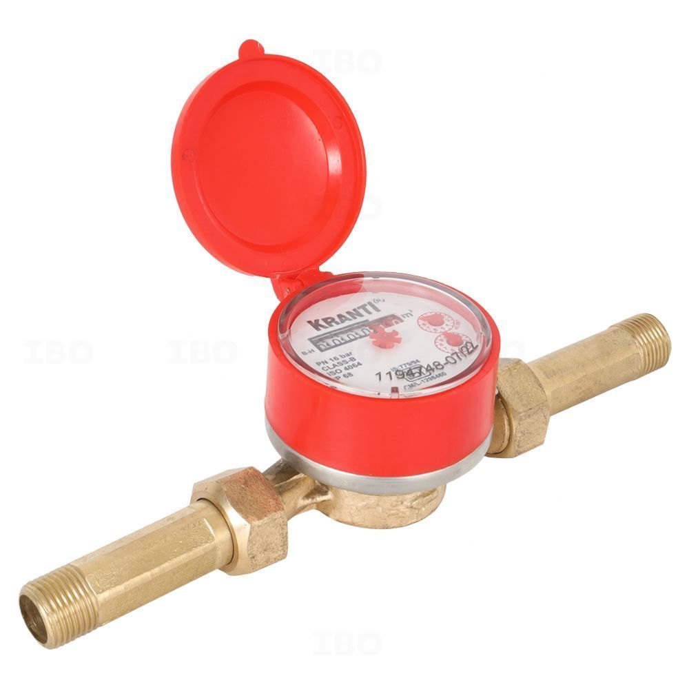 Kranti Water Flow Meter 20mm - Color: Blue