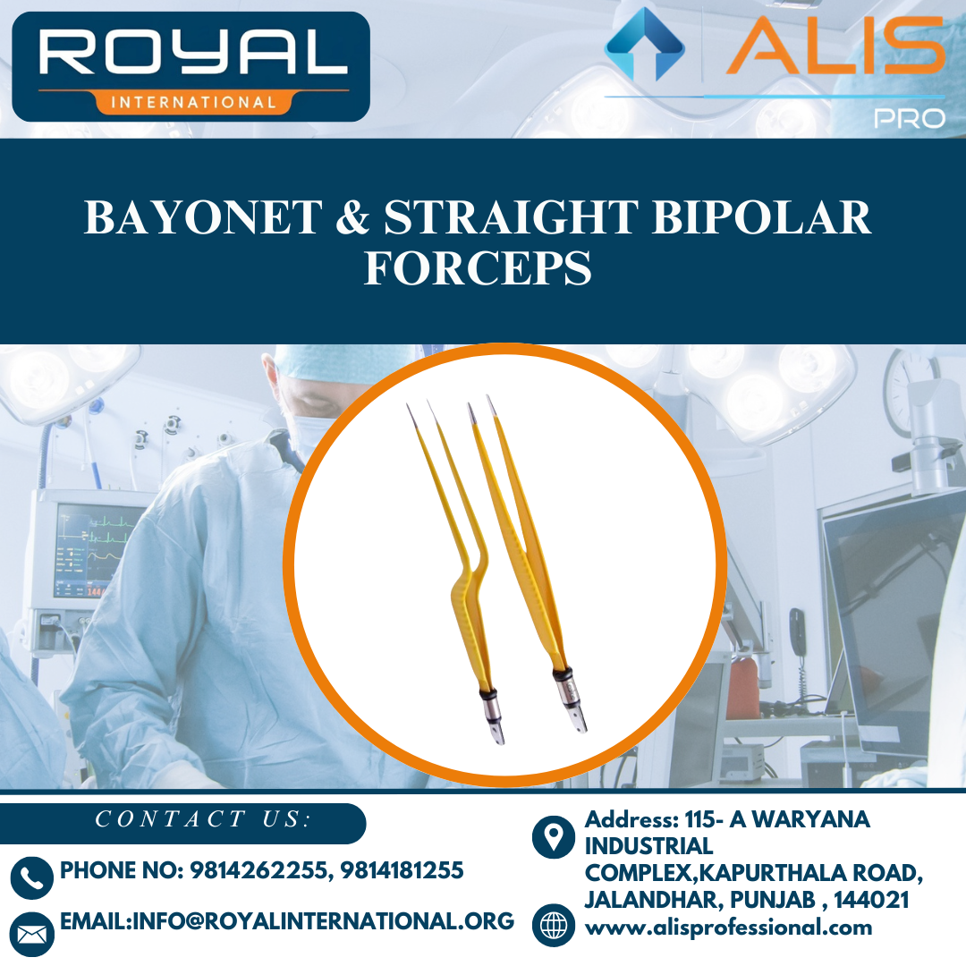 Bayonet & Straight Bipolar Forceps