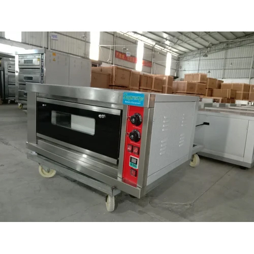 Single Deck Oven - Color: Silver