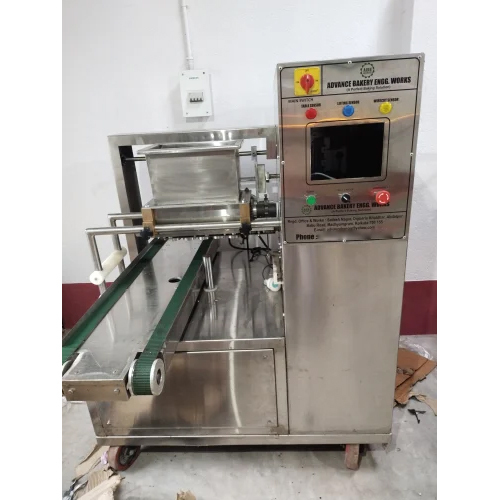 Biscuit Making Machinery - Stainless Steel, Fully Automatic | 1 Year Warranty, Electric Power Source, Silver Finish