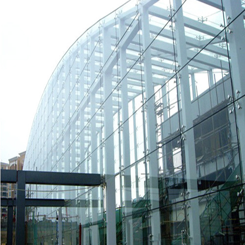 Toughened Glass Spider Fitting Facade - Color: Transparent