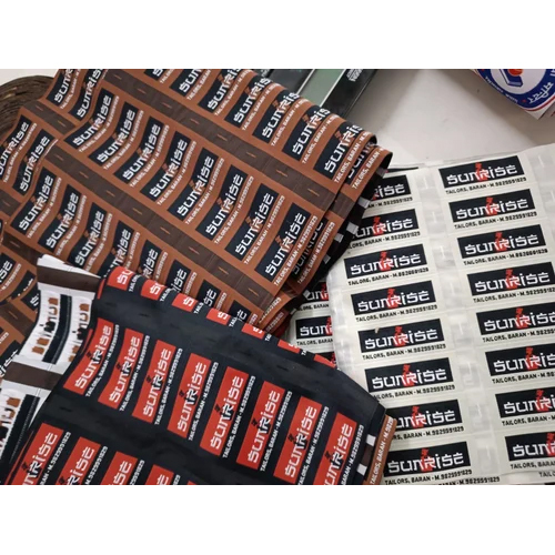 Printed Woven Label - Fabric Material, Customizable Shapes, Multiple Colors Available | Modern Design, Non-Adhesive for Easy Sew-On