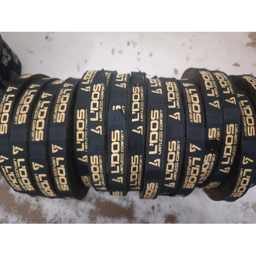 3.5 Inch Printed Woven Label - Non-Woven Material | Customizable Shapes, Modern Design, Multiple Color Options for Garments