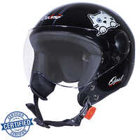 Hellow Kity Black Helmet