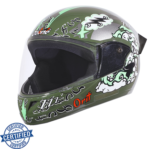 Orit Baby Green D Helmet