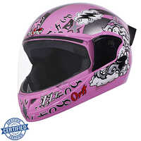 Orit Baby Pink D Helmet