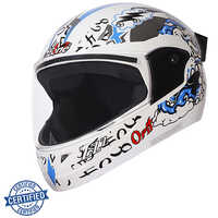 Orit Baby White D Helmet