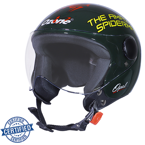 Spider Man Green Helmet