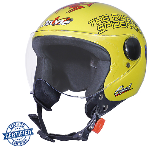 Spider Man Yellow Helmet