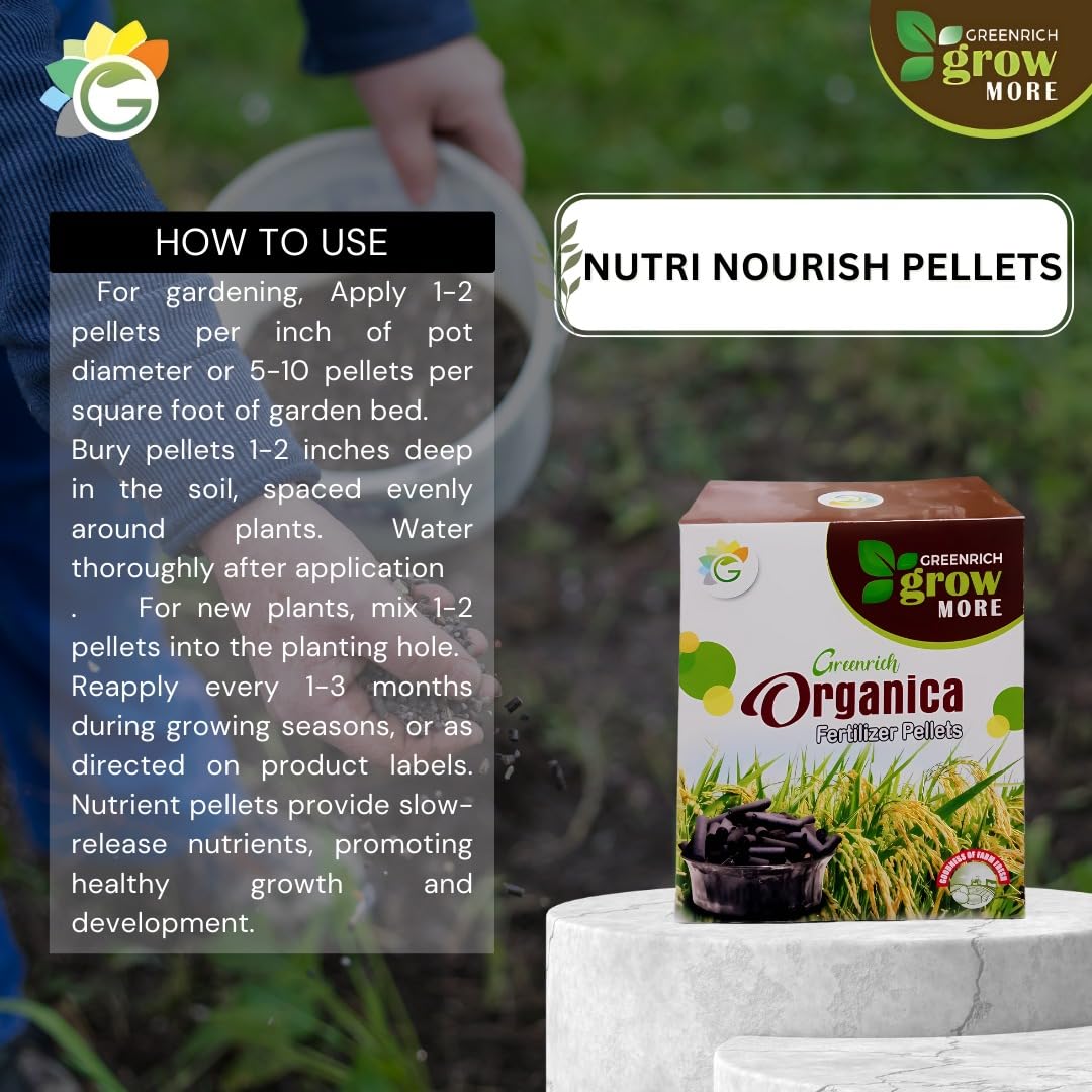 Organic Fertilizrer Pellet- Slow Release Fertilizer|| Plant Growth Promoter