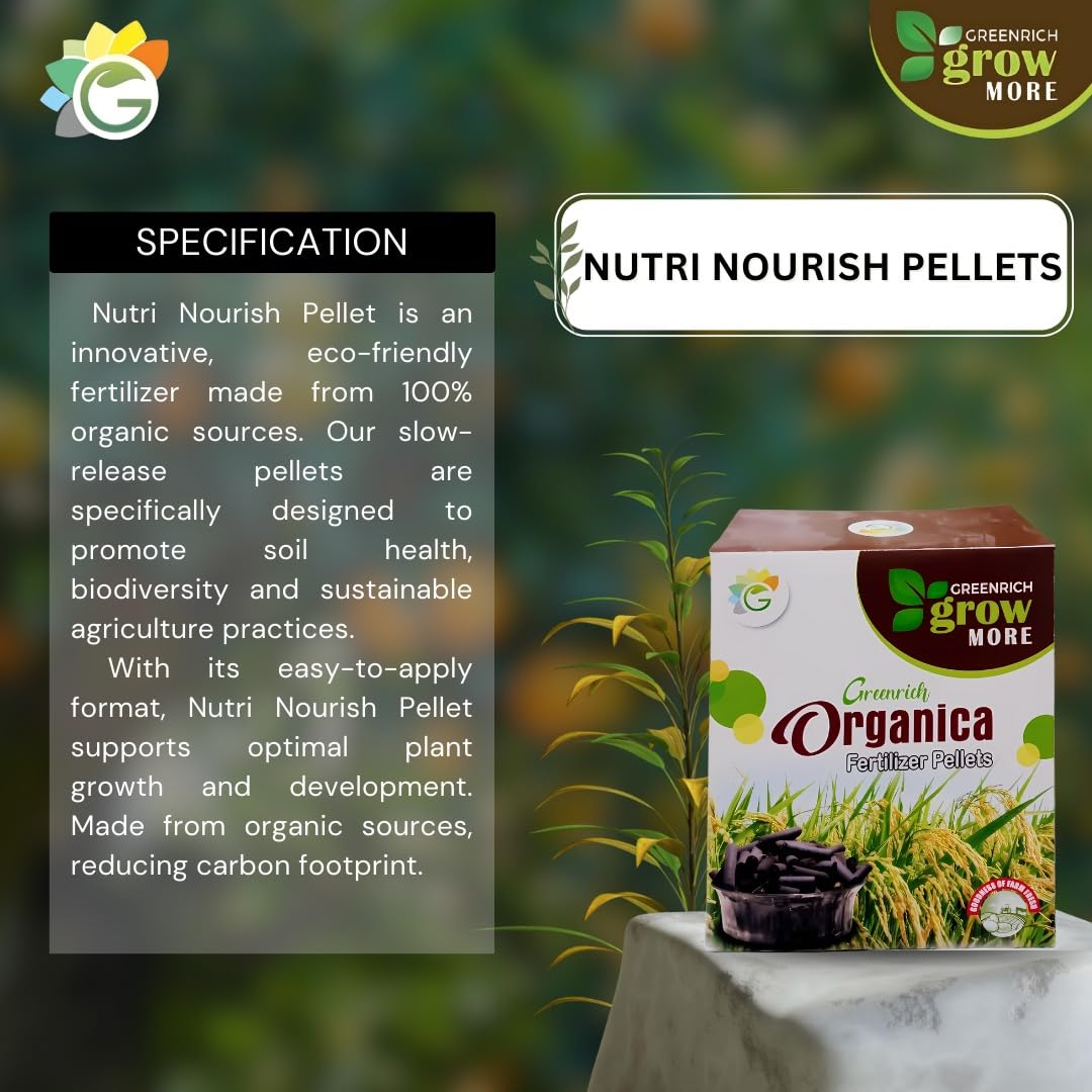 Organic Fertilizrer Pellet- Slow Release Fertilizer|| Plant Growth Promoter