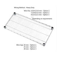 Adjustable Racks - Color: Silver