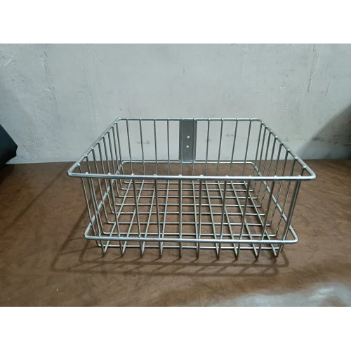 Surgical Table Ss Basket - Color: Silver