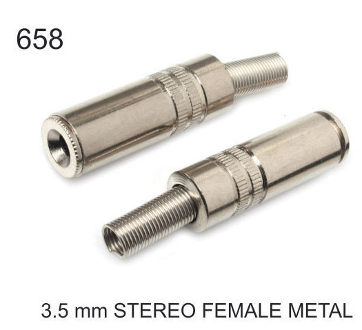 3.5MM STEREO FEMALE METAL