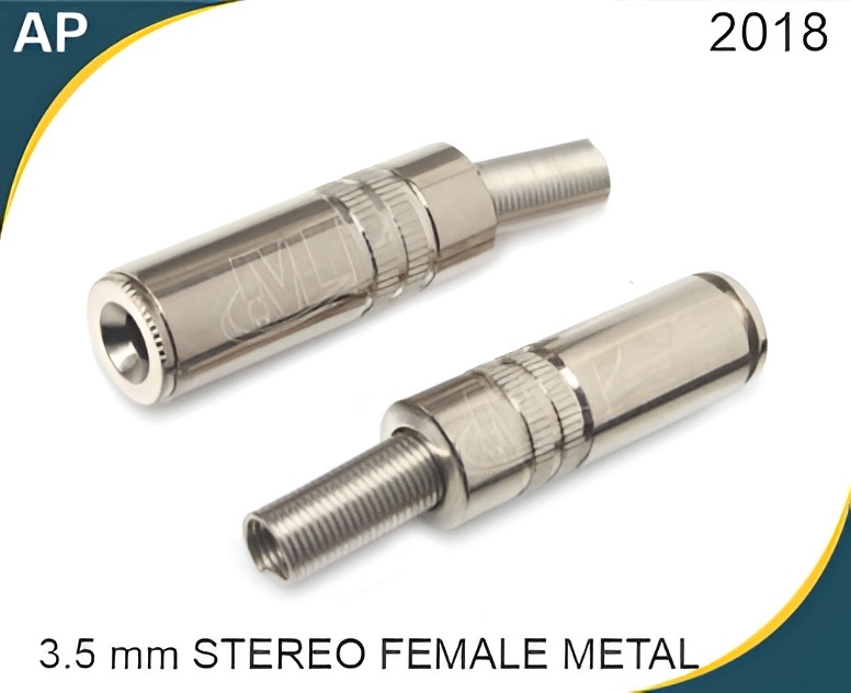 3.5MM STEREO FEMALE METAL