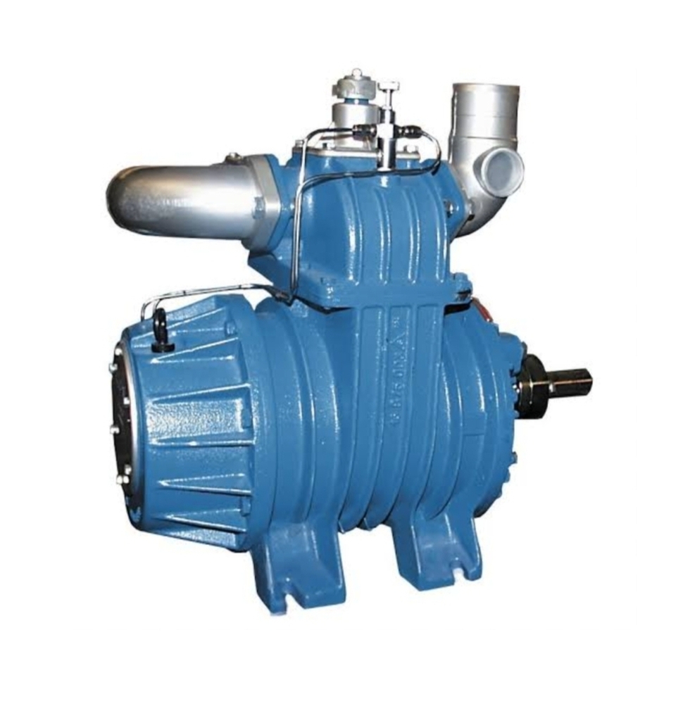 Brown Sewer Suction Vacuum Pump