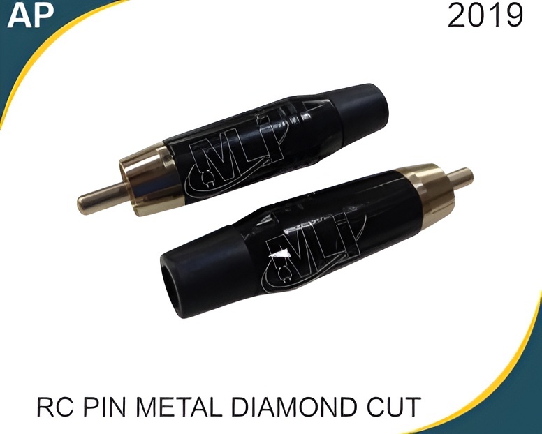 RC PIN METAL DIAMOND CUT - Metal Diameter STANDARD, 100 Piece MOQ | Ground Loop Prevention, Voltage Spike Isolation, Noise Reduction, Signal Integrity Improvement