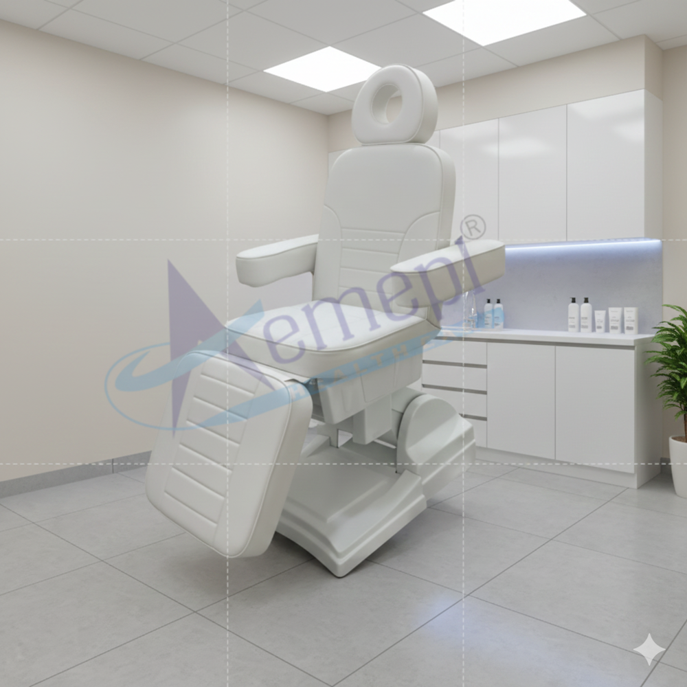 Dermatology chair for skin treatments