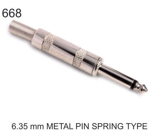 6.35MM METAL PIN SPRING TYPE