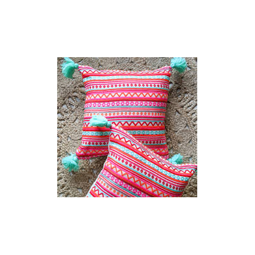 Handloom Cushion Cover - Color: Different Available