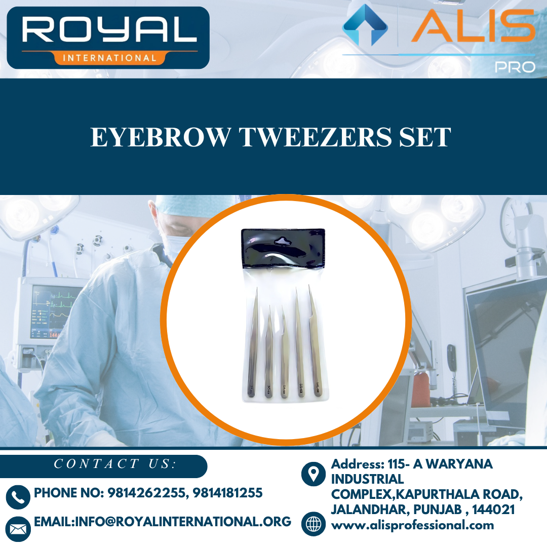 Eyebrow Tweezers Set